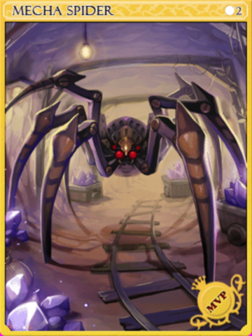 Carta Aranha Mecânica